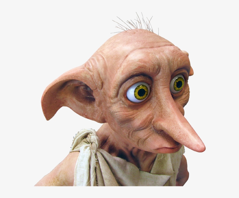 Dobby1 - Harry Potter Dobby Mask, transparent png #1744136