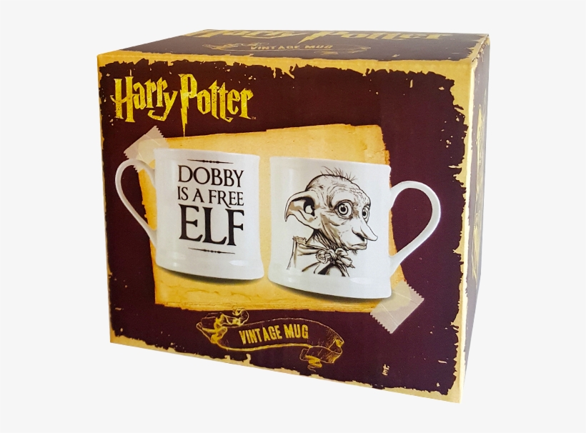 Dobby Vintage Mug - Harry Potter, transparent png #1744361