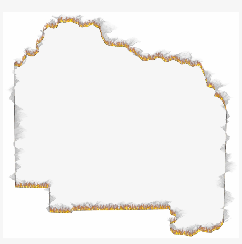 Alachua "fancy Frame" Style Maps In - Square Frame Fire Png, transparent png #1745061