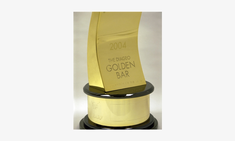 Diageo Golden Bar - Trophy, transparent png #1745217