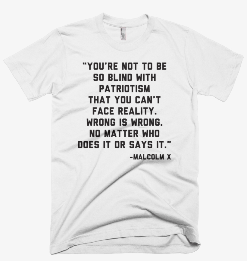 Malcolm X Quote - No Bad Vibes T-shirt Sweets Lol Funny Grunge Hipster, transparent png #1745267