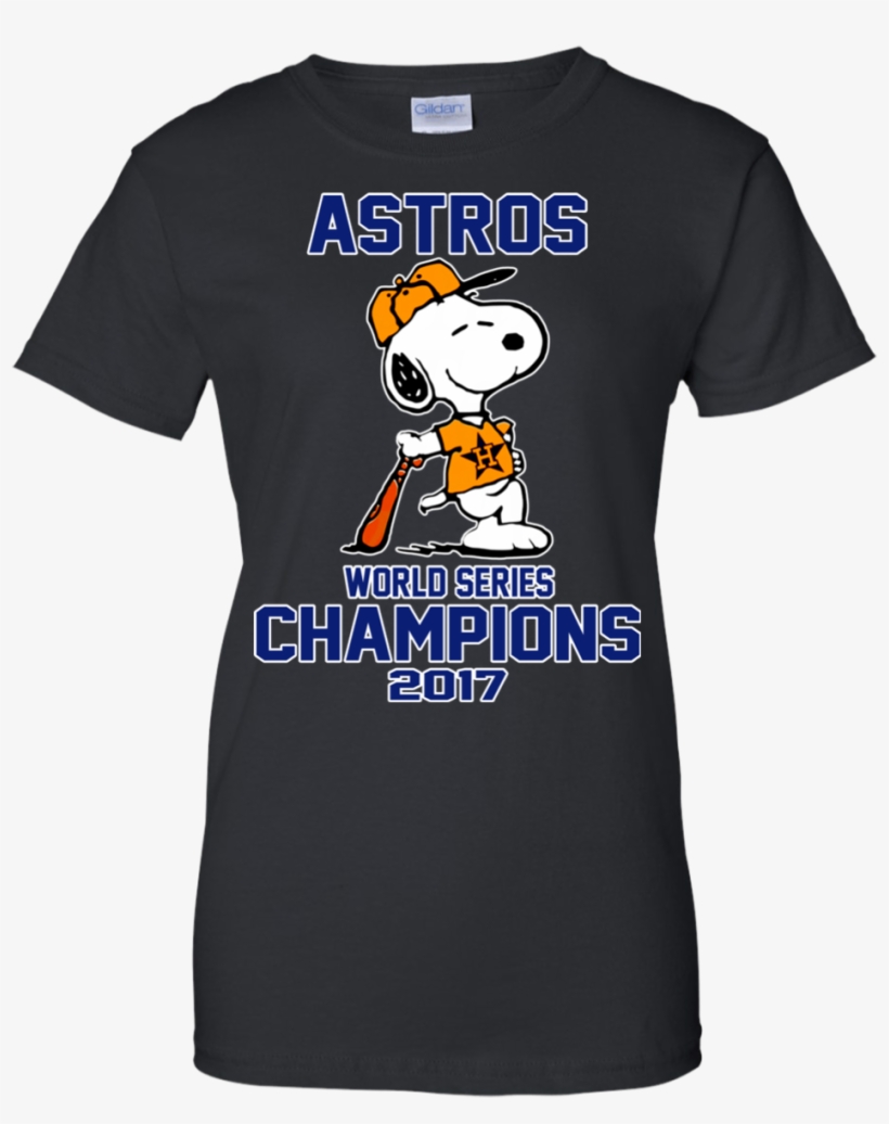 Snoopy Astros World Series Champions 2017 Shirt, Hoodie - Pittsburgh Steelers Womens Shirt, transparent png #1745310
