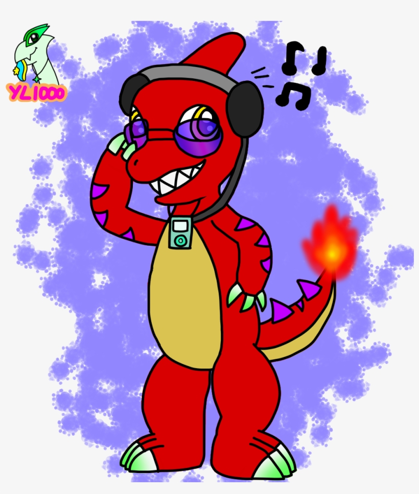 Vinnie The Charmeleon {new Look} - Deviantart, transparent png #1745384