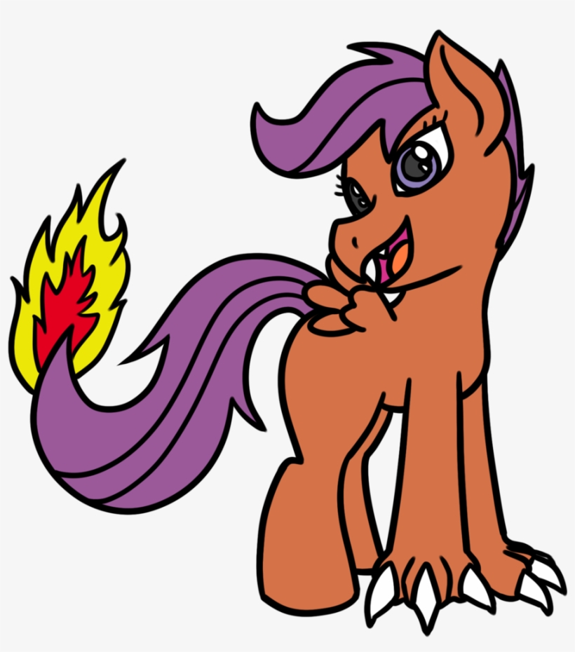 Fantasyglow, Charmeleon, Crossover, Hybrid, Pokémon, - Cartoon, transparent png #1745406