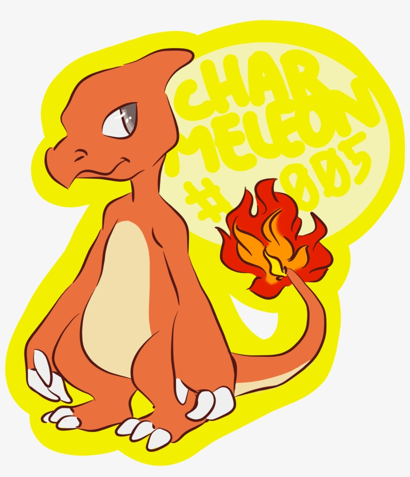 Charmeleon - Cartoon, transparent png #1745542