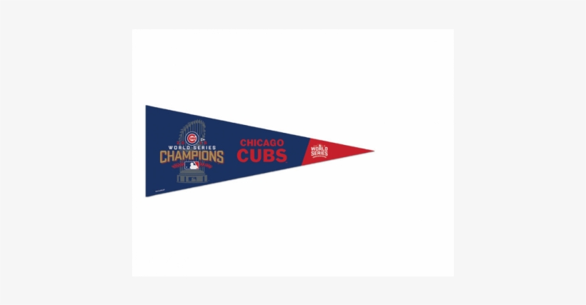 2016 Chicago Cubs Pennant 2016 Mlb World Series Champions - Wincraft Chicago Cubs Towel - Locker Room - 24 In X, transparent png #1745648