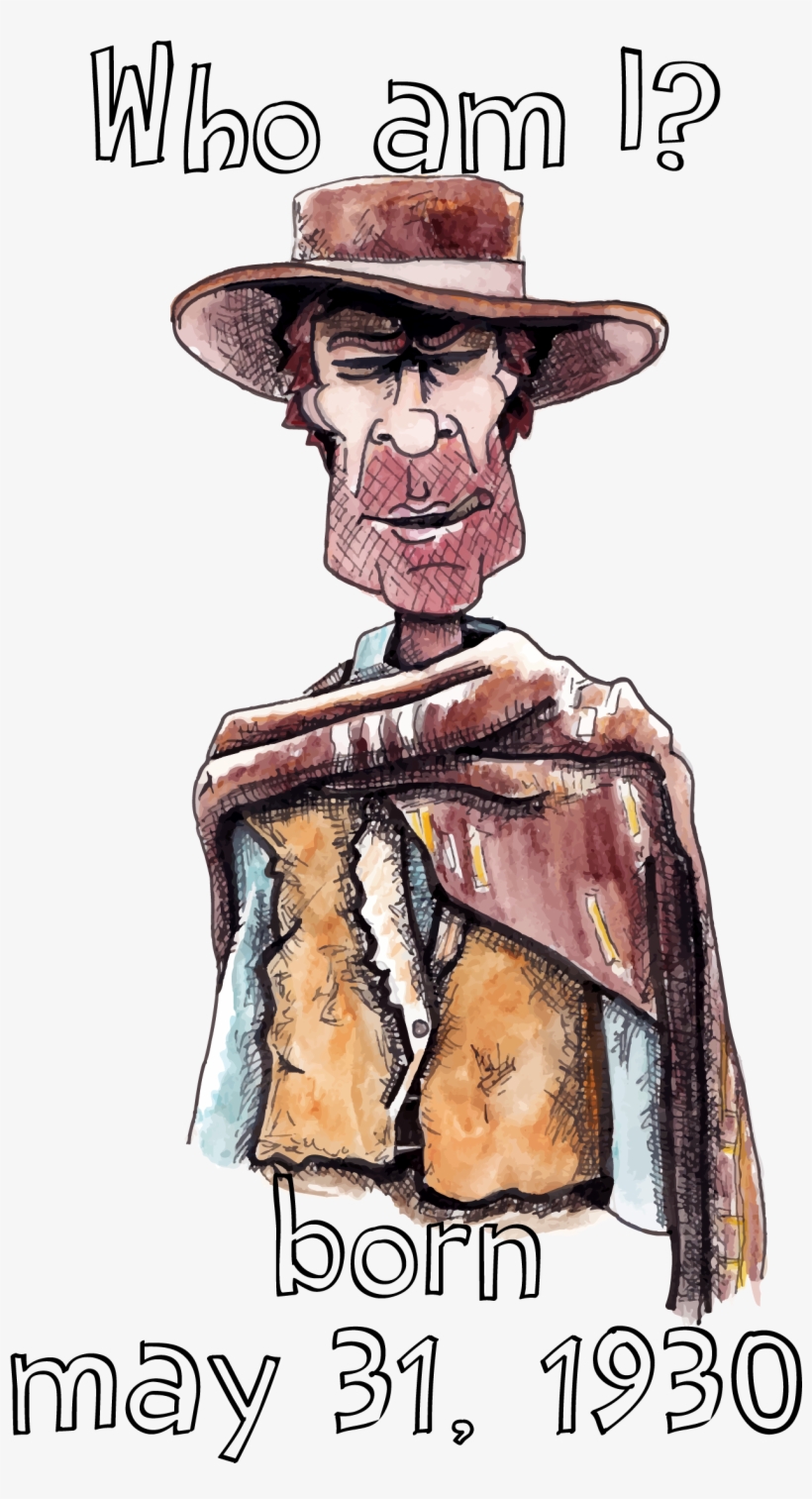 Happy Oscar The Grouch Day - Clint Eastwood, transparent png #1745912