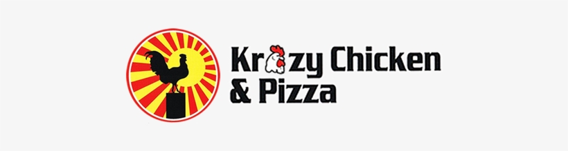 Krazy Chicken & Pizza Logo, transparent png #1745914
