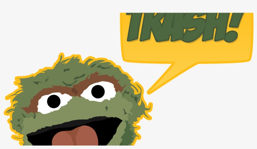 Oscar The Grouch Vector, transparent png #1745997