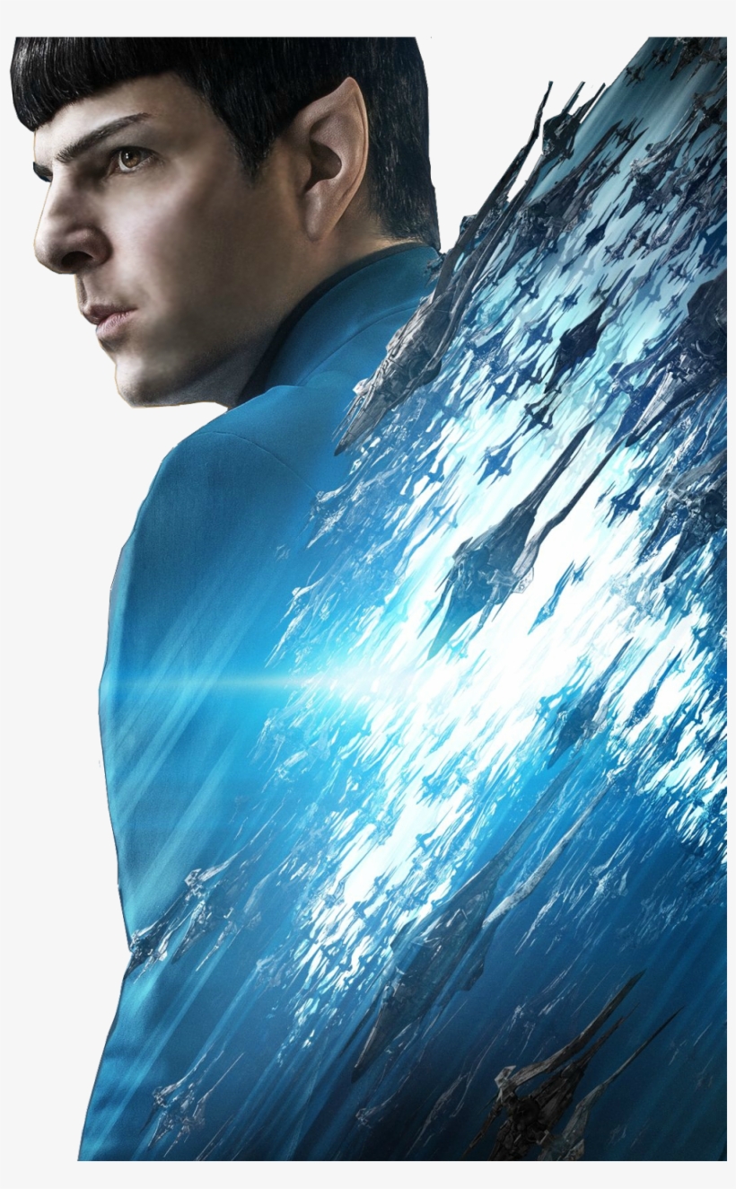 Png Spock - Star Trek Beyond Character Posters, transparent png #1746117