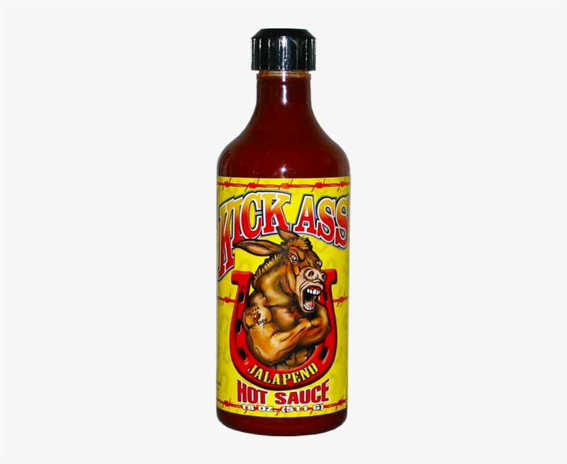 Kick Ass Jalapeno Hot Sauce - Ass Kickin Kick Ass Hot Sauce, transparent png #1746119