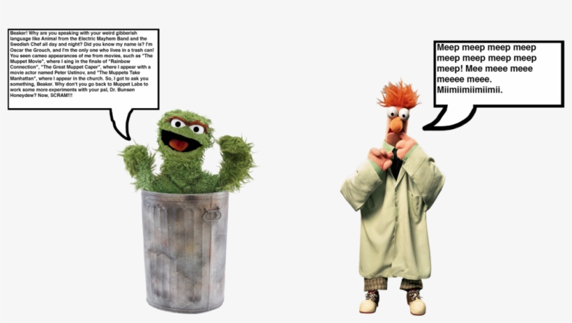 Meets Oscar The Grouch - Muppets Character Encyclopedia (dk), transparent png #1746292