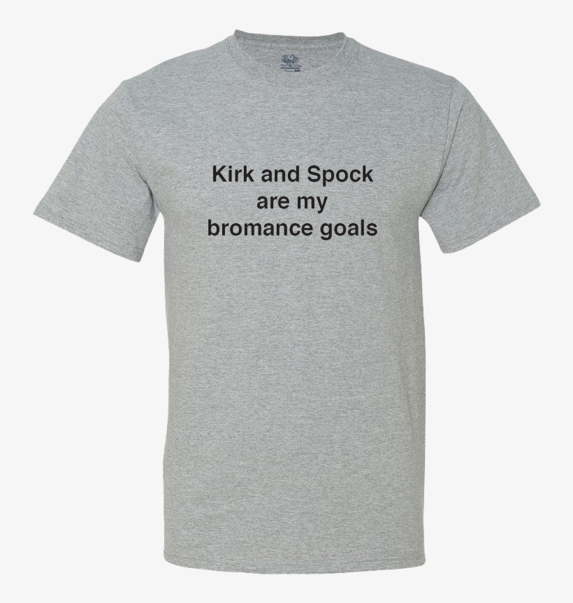 Kirk And Spock Bromance - T-shirt, transparent png #1746468