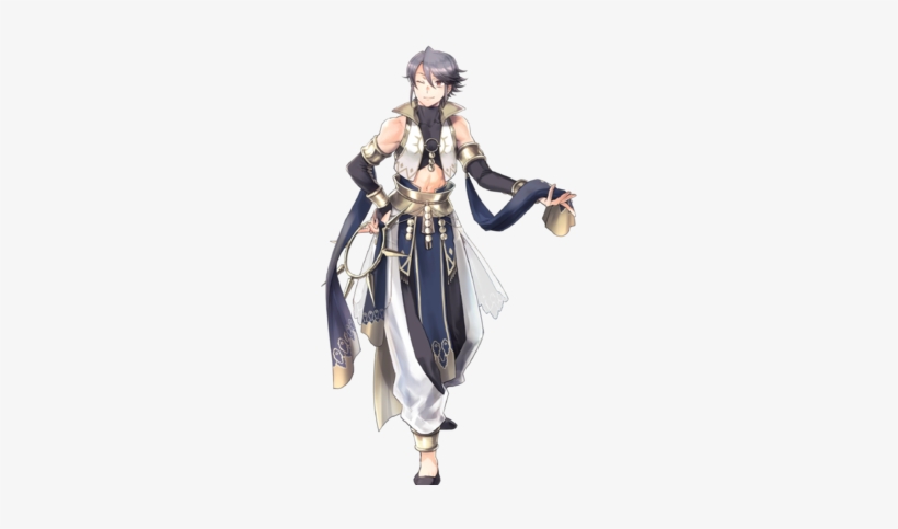 Inigo Indigo Dancer Face - Fire Emblem Dancer Inigo, transparent png #1746503