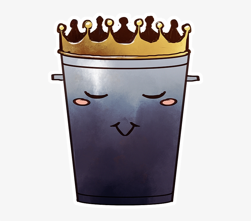 The Trash King - Cartoon, transparent png #1746793