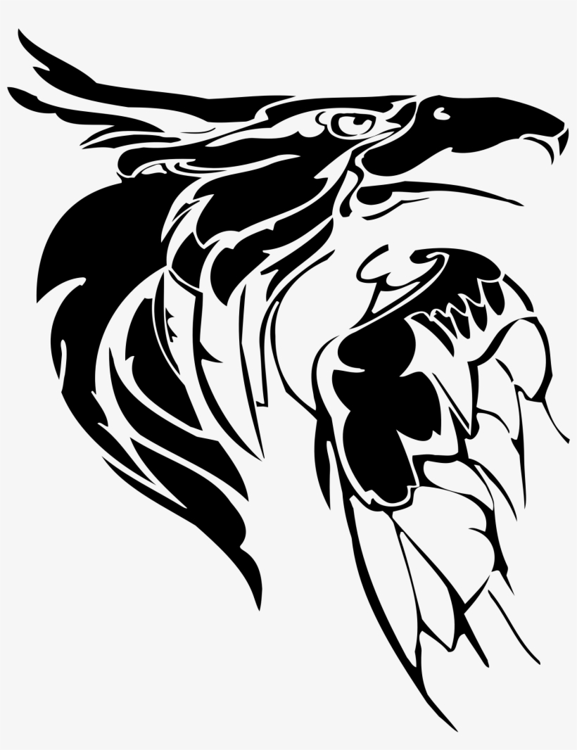 Clipart - Cabeza De Aguila Dibujo Png, transparent png #1746891
