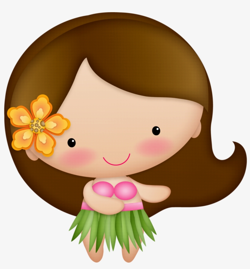 Tropics Clipart Dancer - Luau Clipart, transparent png #1746994