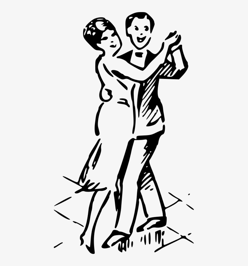 A Dancer - Dance Couples Clipart Png, transparent png #1747015