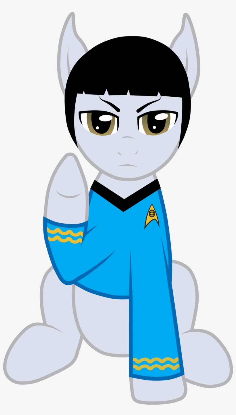 Spock Leonard Mccoy Uhura Rainbow Dash White Mammal - My Little Pony Spock, transparent png #1747200
