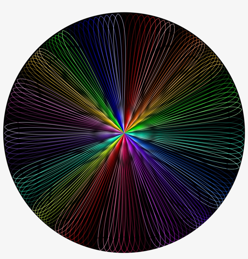 This Free Icons Png Design Of Rainbow Line Art 2, transparent png #1747459