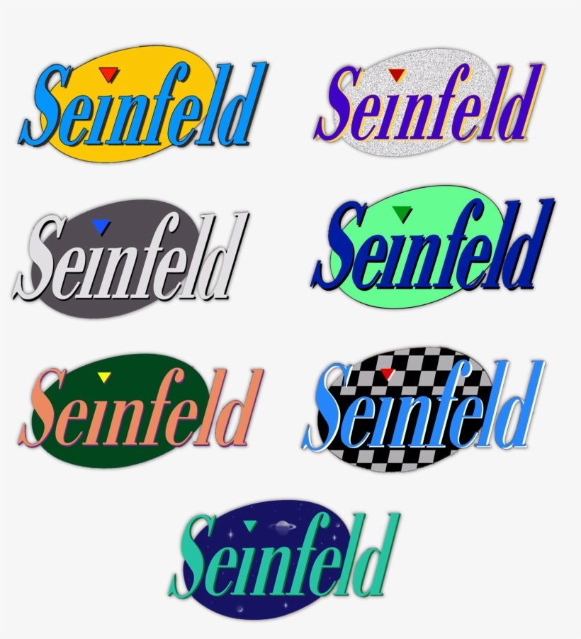 Seinfeld Logo Transparent - Seinfeld, transparent png #1747664