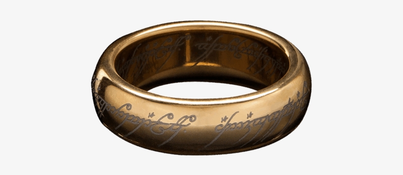 Lord Of Rings Size - Lord Of The Ring Movie Ring, transparent png #1747769