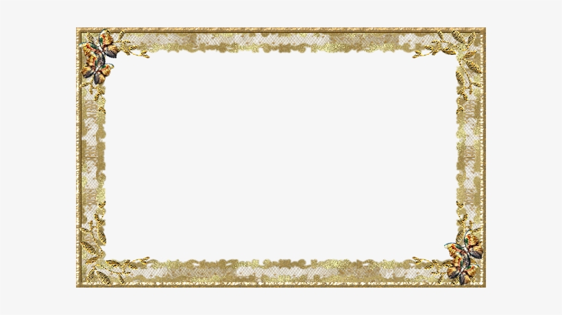 Http - //www - Themeshack - Net - Gold Wedding Frame Png, transparent png #1747790