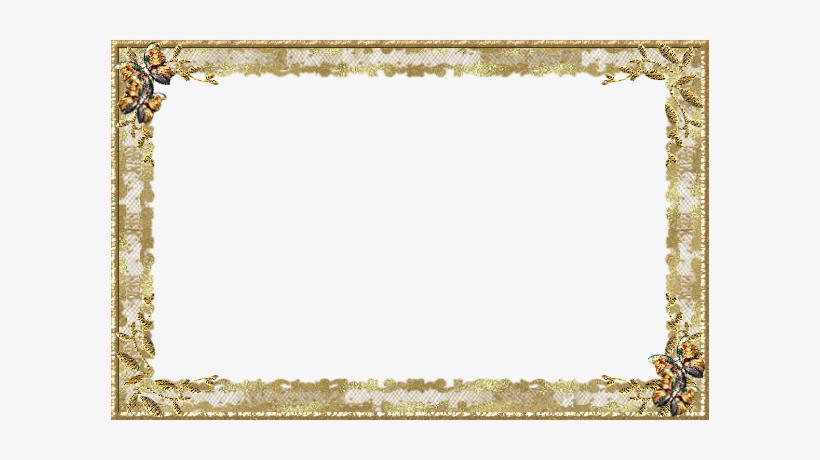 Http - //www - Themeshack - Net - Gold Wedding Frame Png, transparent png #1747790