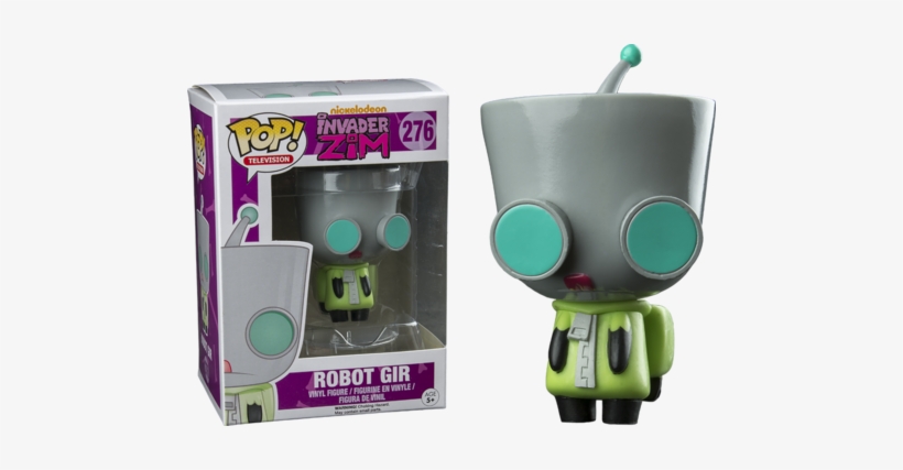Invader Zim Funko Pop Robot Gir - Invader Zim Pop Vinyls, transparent png #1747883