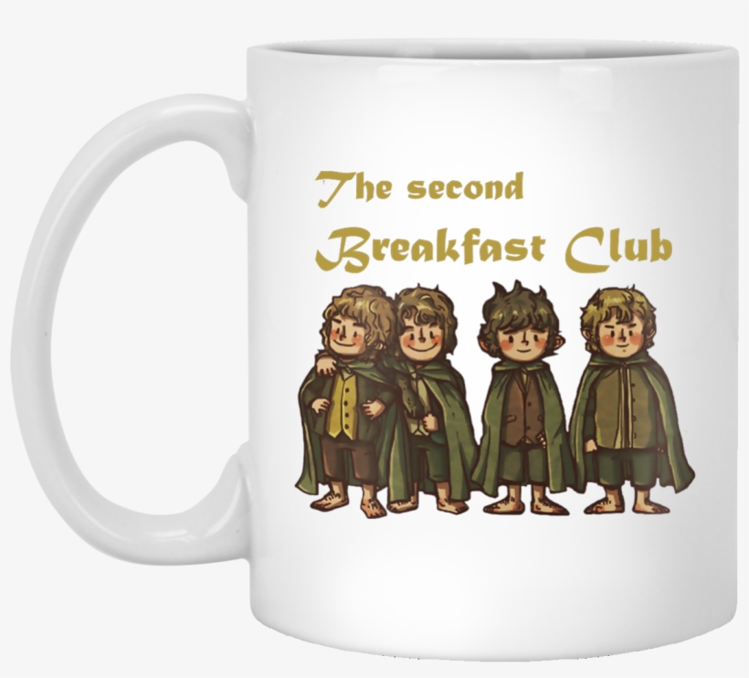 The Second Breakfast Club Mug - Second Breakfast Club Mug, transparent png #1748324
