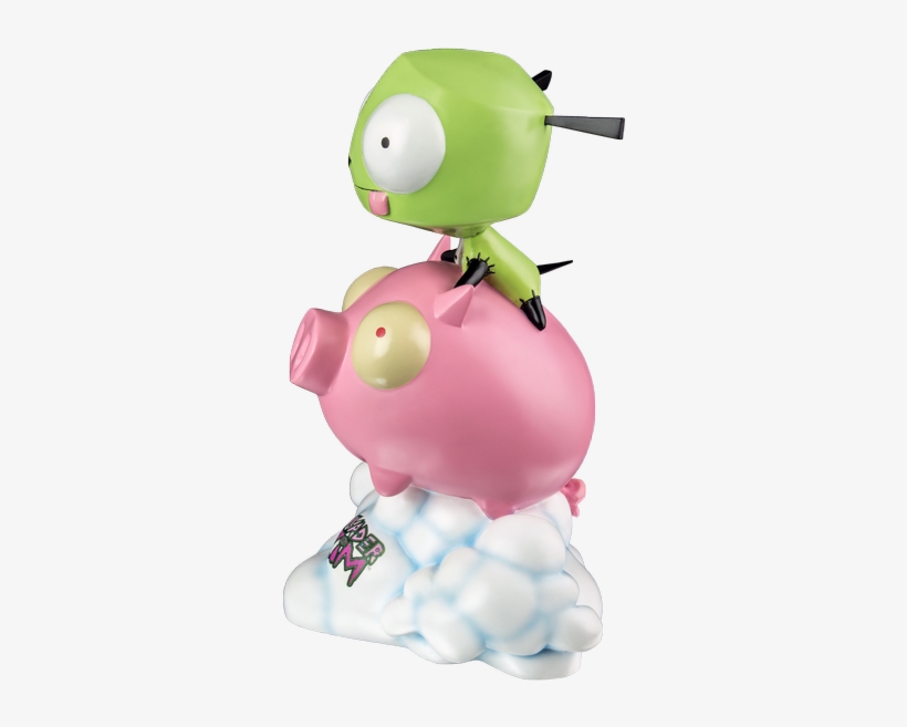 Gir On Pig Statue - Invader Zim Pig Pop, transparent png #1748462