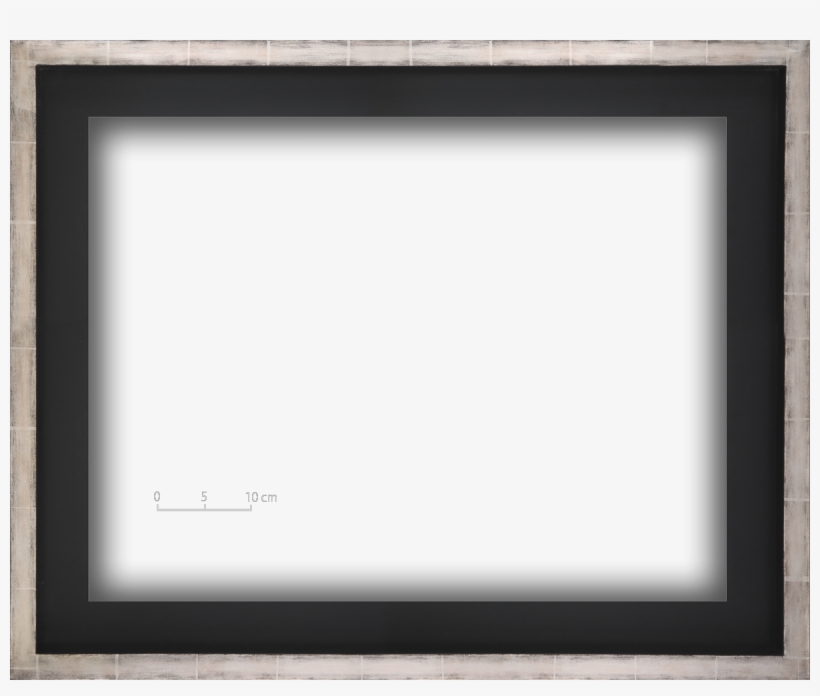 Rama Współczesna, Srebrzona I Malowana - Picture Frame, transparent png #1748844