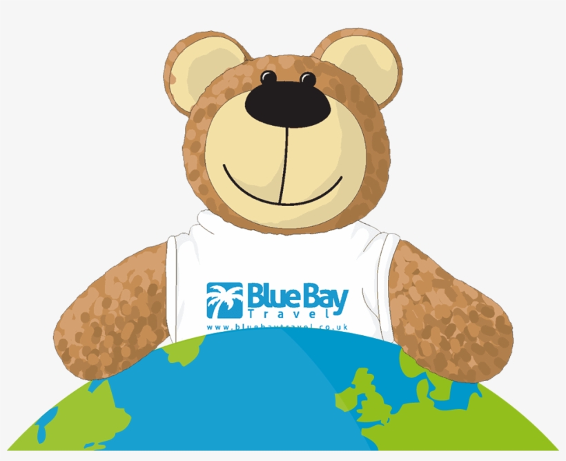 Bayley Bear - Blue Bay Travel, transparent png #1748933