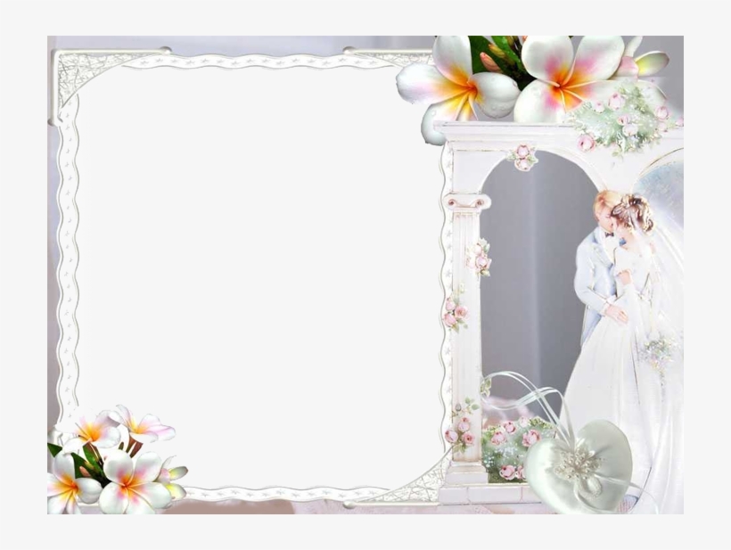 Marriage Frame - Wedding Tarpaulin Background Design - Free Transparent ...