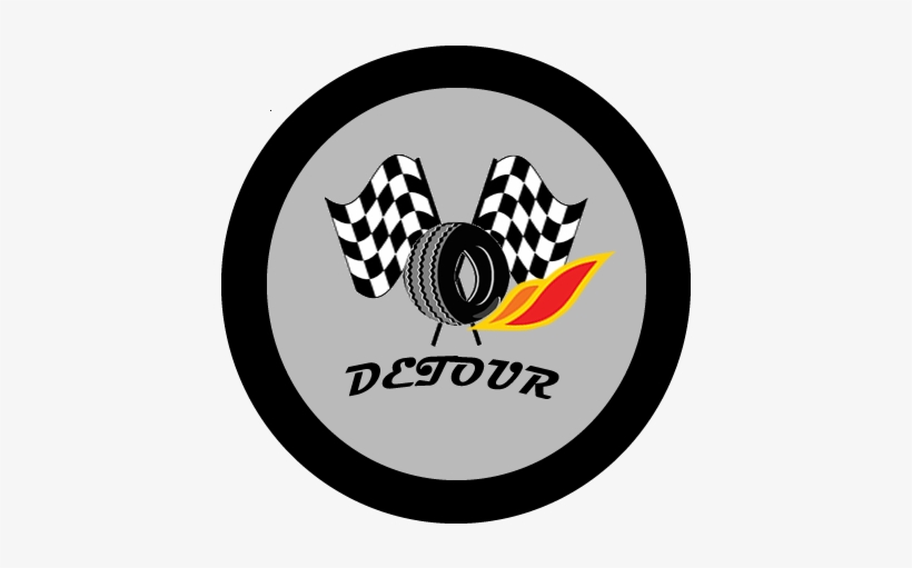 Logo Design By Bayley For Detour Wheels Pte Ltd - Lightning Mc Queen Flag, transparent png #1749159