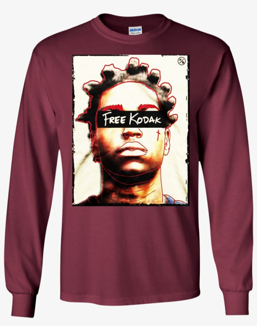 Free Kodak Black T-shirt - Free Kodak Black Shirt, transparent png #1749177