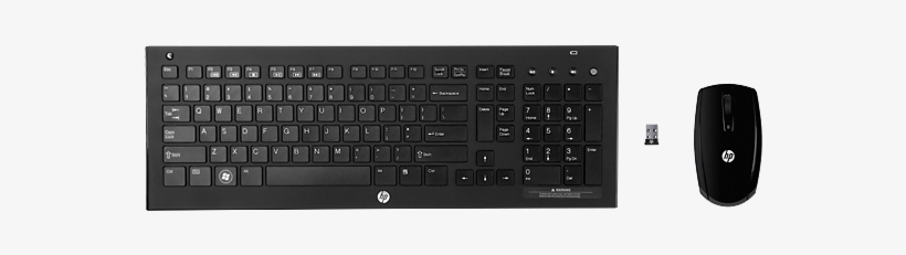 Hp Wireless Elite V2 Desktop Keyboard - Hp Wireless Elite Keyboard, transparent png #1749250