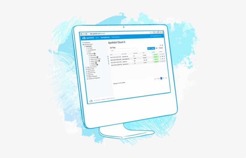 Data Ingestion And Replication Replicates Any Or All - Flat Panel Display, transparent png #1749287