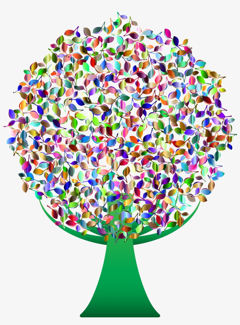 Big Image - Tree Abstract Background Png, transparent png #1749312