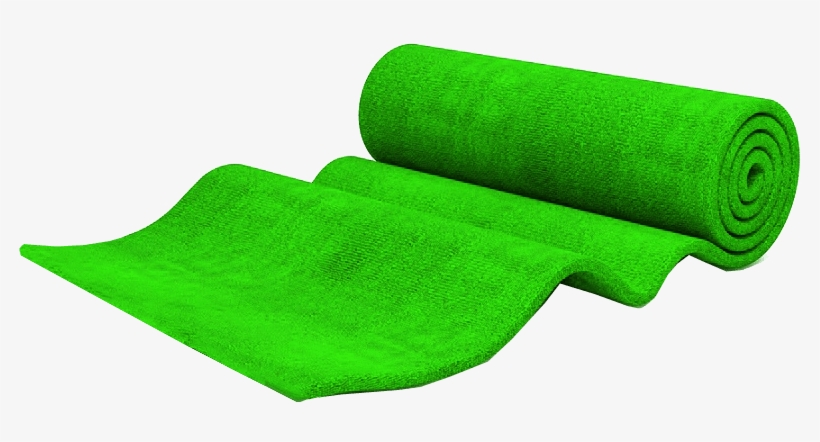 Green Carpet Roll - Carpet Roll No Background, transparent png #1749470
