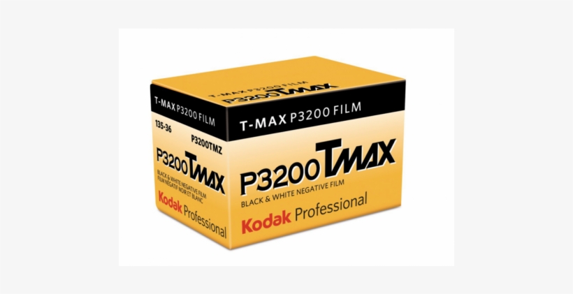 Kodak Professional T-max P3200 35mm - Tmax P3200 Box, transparent png #1749503