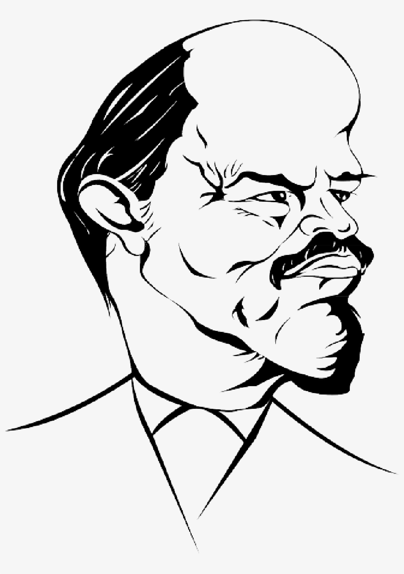 Mb Image/png - Lenin Caricature, transparent png #1749913