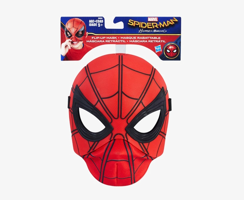 Spider-man Mask Transparent Image - Spider Man Homecoming Mask, transparent png #1750038