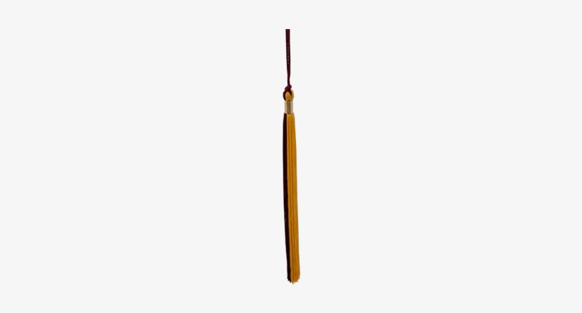 Maroon And Gold Graduation Tassel Picture - Graduation Tassel Transparent, transparent png #1750303