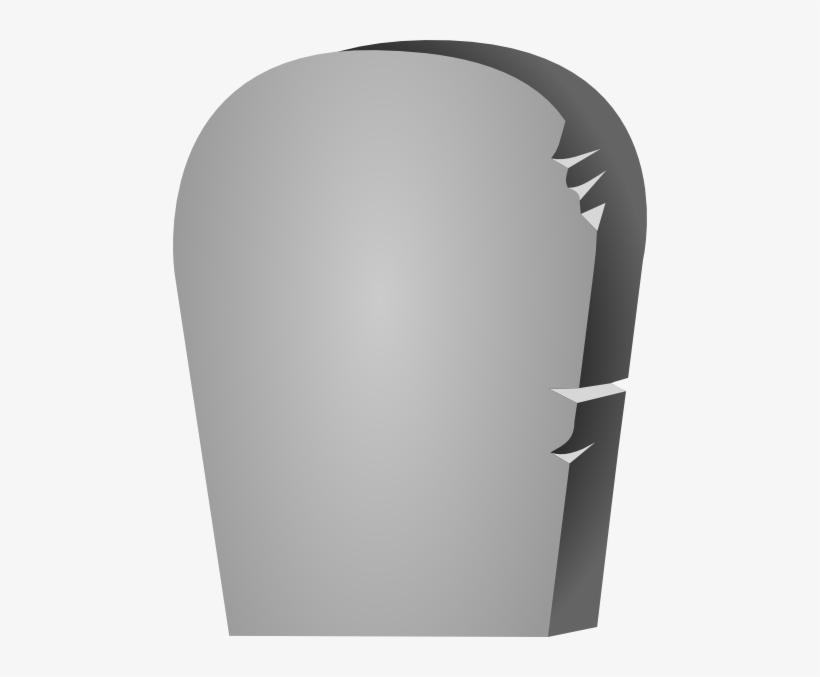 Rounded Tombstone Clip Art At Clker Com Vector Clip - Clip Art, transparent png #1750358