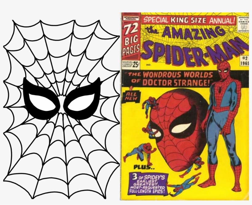 Mask Topandbottompreview Besideditko - Amazing Spider Man Annual #2, transparent png #1750359