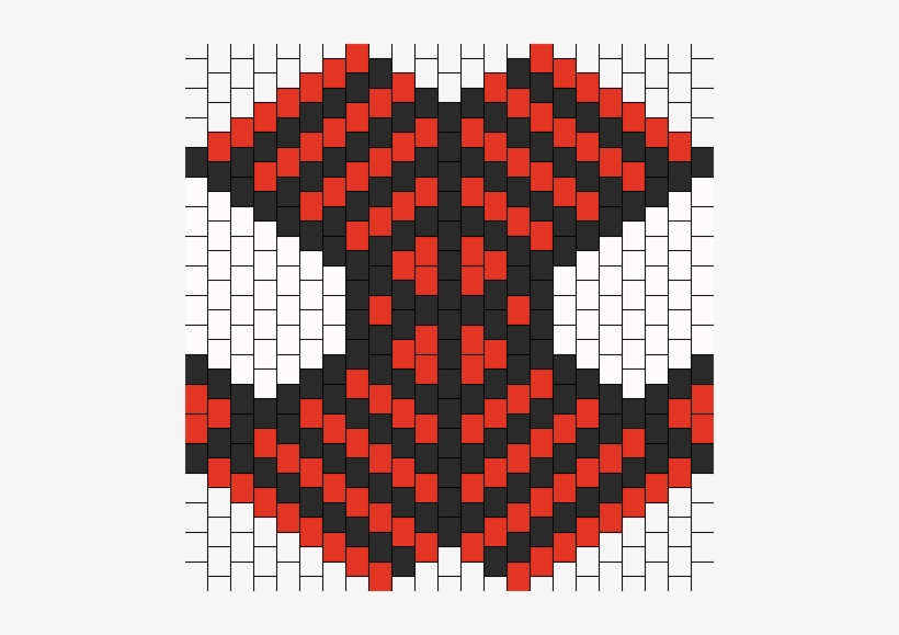 Spiderman Kandi Mask Bead Pattern - ฮิ ส โต แก รม, transparent png #1750386
