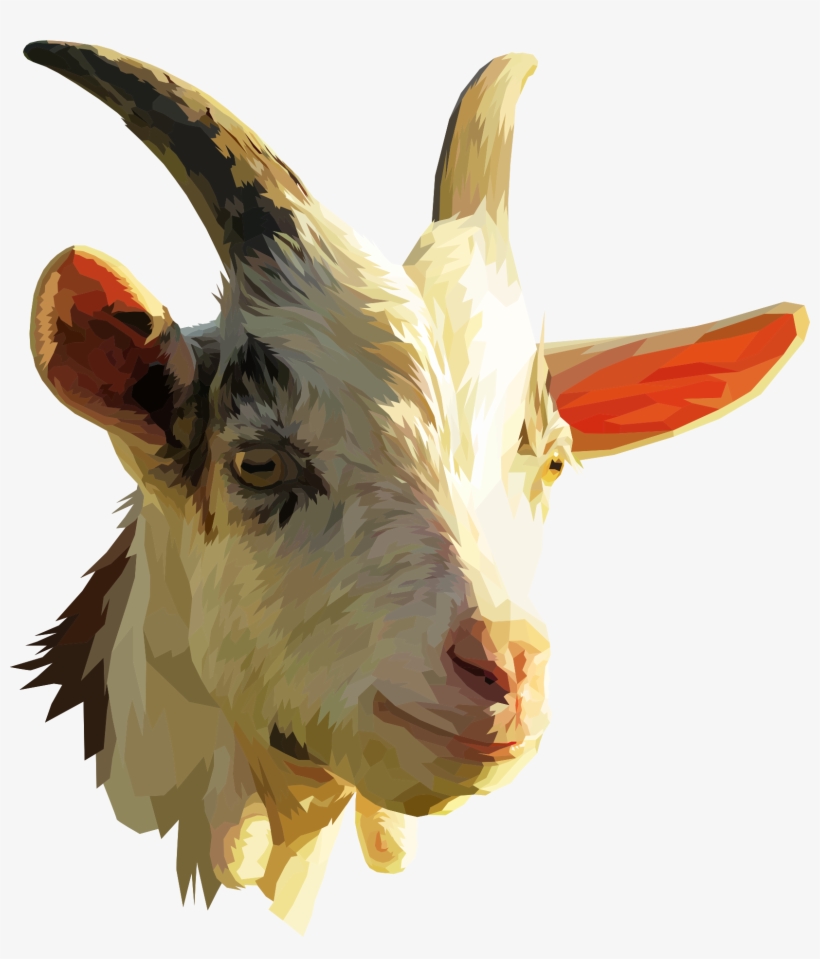 Big Image - Goat Head, transparent png #1750550