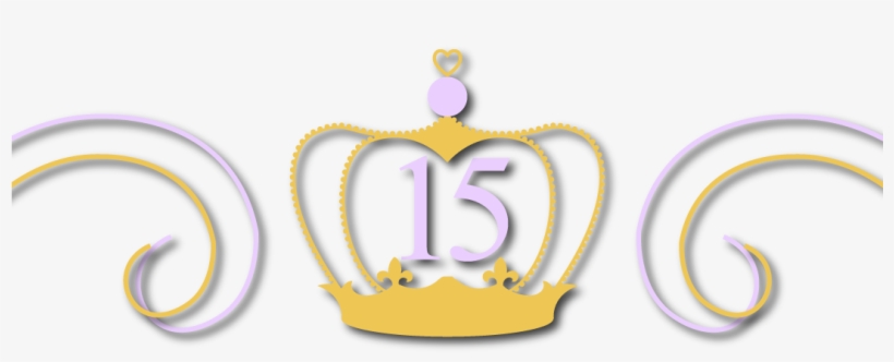 Gold Crown Quinceanera Quinceanera Snapchat Filter - Quinceanera Crown Png Transparent, transparent png #1750567