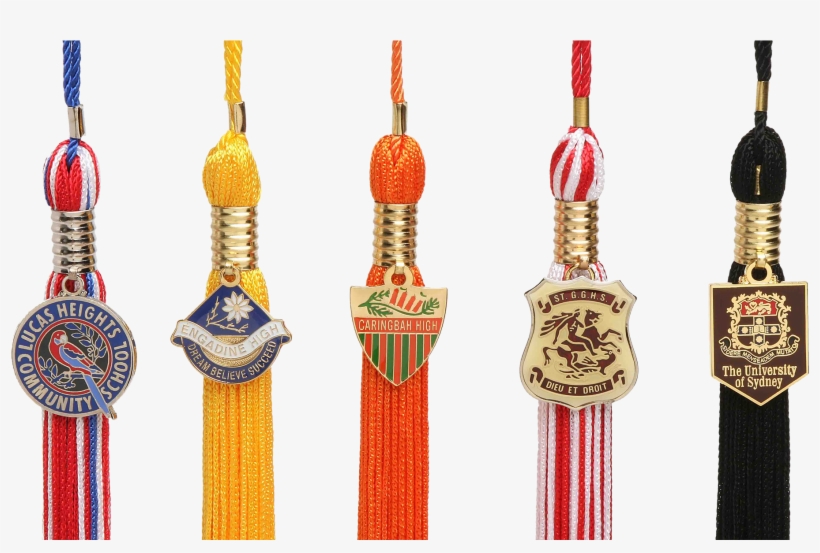 Custom Crested Tassel Dangler $15 - Caps And Gowns, transparent png #1750599
